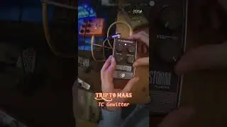 #unboxing TC Thunderstorm TRIP TO MAAS  #tcelectronic