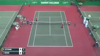 Denis Istomin vs Ivan Dodig FULL MATCH Tashkent 2016