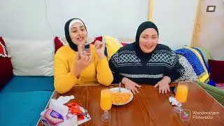 تحدي الاندومي الكوري والاسئله المحرجه (مع سماح) بهدلنا الدنيا🔥💪