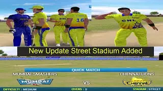 New Update Street Stadium Added in World Cricket Battle 2 (WCB2) - New Cricket Games 2023