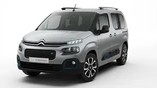 All New 2021 Citroen e-Berlingo Electric MPV   280 km Range    7 Seats    Interior & Exterior