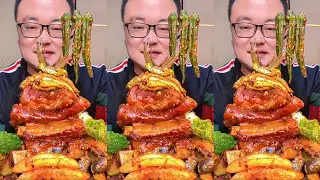 Braised Pork Ribs And Chicken Soup, ASMR—Spicy Rural Home Cooking 🔥