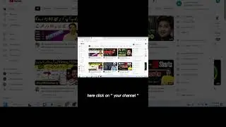 how to copy youtube channel link in pc/laptop