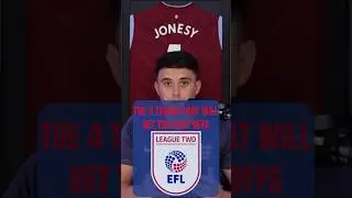 THE 4 LEAGUE TWO CLUBS THAT WILL FINISH IN THE PLAY OFFS 🔥 #salfordcity #walsallfc #grimsbytown