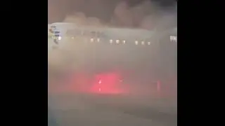 LATAM A320 Evacuated at Guarulhos Airport After Baggage Loader Fire (04-12-2025)