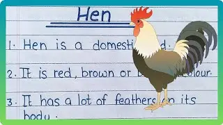 10 lines essay on Hen / Essay writing on Hen / Essay on Hen / Short paragraph on Hen ||