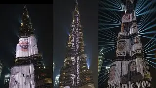 Emirates Mars Mission - Hope Probe Enters Mars Orbit || Burj Khalifa Lights up For the Mars Mission