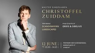Sibelius sonata, Grieg Holberg Suite and sonata | Masters final exam HKU Conservatorium
