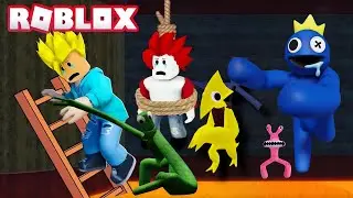 RAINBOW FRIENDS in Roblox! 🌈💀 Motu & Khaleel Try to Survive!