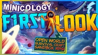 Open World Survival Craft Sandbox Platformer 2D RPG『First Look』 Minicology #supported