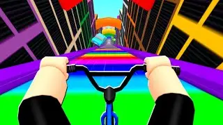 JE REUSSIS TOUS LES DEFIS ! Obby but you're on a bike