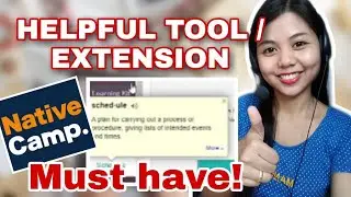HELPFUL TOOLS/EXTENSION / GOOGLE DICTIONARY / NATIVE CAMP