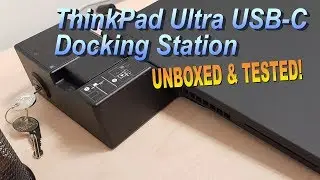 Lenovo #ThinkPad Ultra Docking Station USB-C (4K)