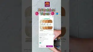 ₹100 Brown Yarn Set Unboxing | Is it worth it? 🤯|#crochet #diycrafts