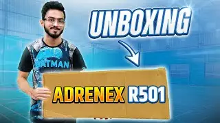 UNBOXING Adrenex R501 Badminton Racket | Most Selling Badminton Racket Under 1000 Rs | Racket Review