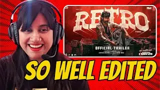 Retro Trailer Reaction | Suriya, Pooja Hegde | Karthik Subbaraj | Ashmita Reacts
