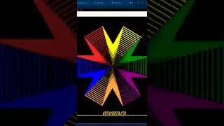 🌈 Python Turtle Graphics | Rainbow Star Pattern | #Shorts #viral #viralvideo