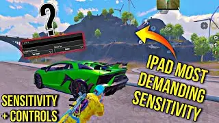 MY IPAD 8 GENERATION BEST SENSITIVITY OF PUBG MOBILE 🥵SAMSUNG A7, A8, J4, J5, J6, J7, J2,J3, A4, A5