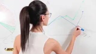 Using BIC Velleda 1751 dry wipe marker - 2016 video