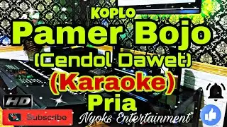 PAMER BOJO [Versi Cendol Dawet] Didi Kempot (KARAOKE) Dangdut Koplo || Nada Pria A=DO