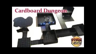 Make a cardboard dungeon for gaming and creativity -  It's modular