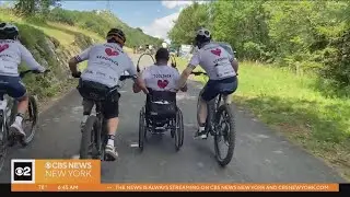 West Side terror attack survivors climb mountain at Tour de France