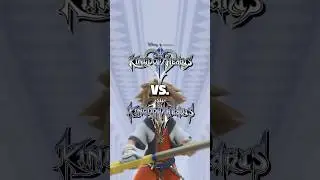 Kingdom Hearts 2 против Kingdom Hearts 3 #kingdomhearts #shorts