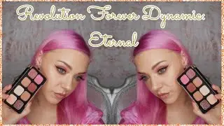 TESTING REVOLUTION FOREVER DYNAMIC ETERNAL PALETTE! | TRAVEL FRIENDLY | HIT OR MISS? | ROSE GOLD |