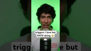triggers I love but HATE doing 😭 #asmr