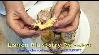 Blueberry Lemon Pancakes PieMaker cheekyricho cooking video recipe ep.1,275