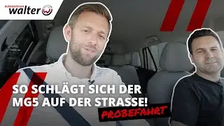 Endlich eine MG5 Probefahrt | Wie f&auml;hrt sich der preiswerte Elektroauto Kombi? | #MG5