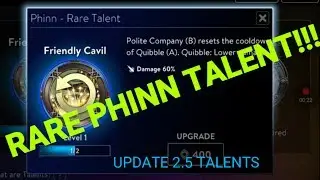 RARE PHINN TALENT!!! VAINGLORY 2.5 GAMEPLAY
