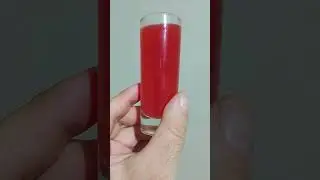(Short 2090)#shots #autor #rojo #sand&iacute;a #receta #ron #jarabe #simple #jugo #sandia #fruta #sabor