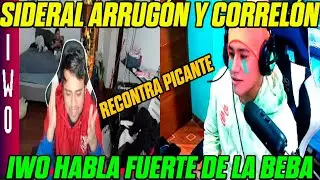 😱SIDERAL ARRUG&Oacute;N Y CORREL&Oacute;N! IWO HABLA FUERTE DE LA BEBA😱