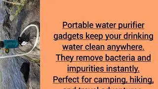 &ldquo;Best Portable Water Purifier Gadgets 2025 &ndash; Safe Drinking Anywhere&rdquo;
