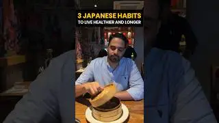 3 Japanese Habits to Live Healthier and Longer.#healthyliving #shorts