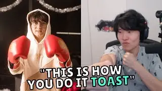 Michael Reeves teaching Disguised Toast Boxing to prepare for Shang Chi 2