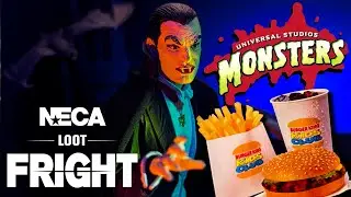 NECA Loot Fright Exclusive Burger King Dracula Figure Unboxing and Review