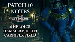 NEW MODES, NEW FREE COSMETICS AND MORE BUFFS! (Space Marine 2 Patch 10 Notes)