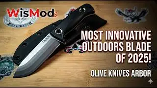 Olive Knives Arbor - the most innovative blade geometry for an outdoors knife in 2025!