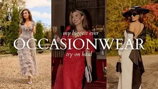 OCCASION WEAR HAUL | My biggest try on haul- 20 outfits from Karen Millen, Coast, House of CB & more