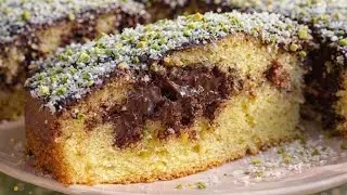 A new way👌 No one knows this recipe! Easy and fluffy cake recipe in 5 minutes😍