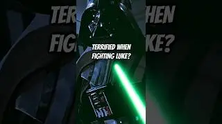 Why Darth Vader Was TERRIFIED When Dueling Luke