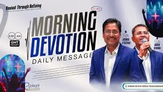 🔴 LIVE  || Morning Devotion || 16-January-2026 || Message by Pr  Joshua J  Yestove || Rabboni Media