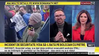 Incident de securitate! Voia să-l bată pe Bolojan cu pietre