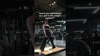 Why don&rsquo;t I ever get intimidated in the weight section?  I just can&rsquo;t see clearly! 👀😂