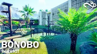Bonobo Habitat 🙉 Planet Zoo | Speed Build