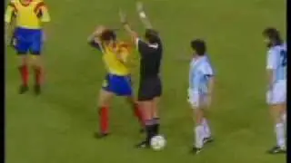 gheorghe hagi vs diego armando maradona
