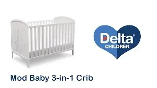 Delta Children Mod Baby 3-in-1 Crib