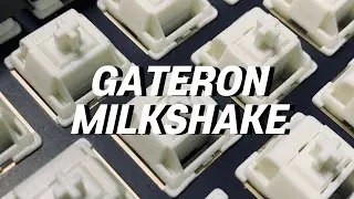 NEO70 GATERON MILKSHAKE Linear Switch Typing Sound